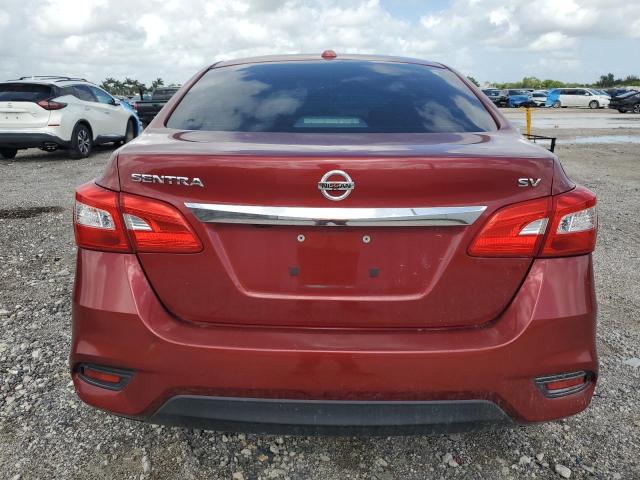  NISSAN SENTRA 2016 Red