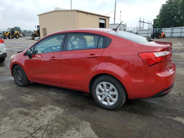  KIA RIO 2014 Czerwony