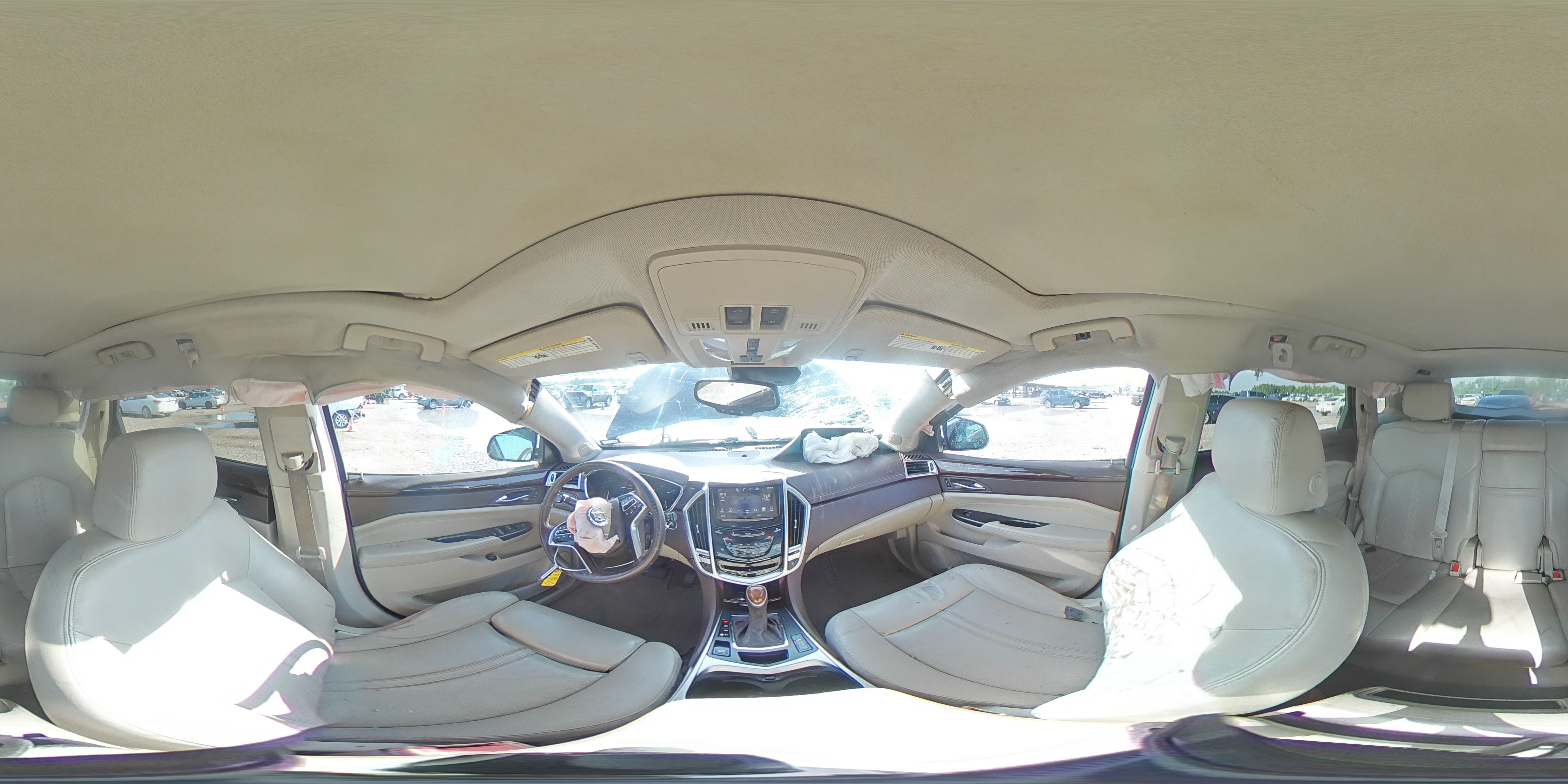 2015 Cadillac Srx Luxury Collection VIN: 3GYFNBE3XFS527906 Lot: 64093325
