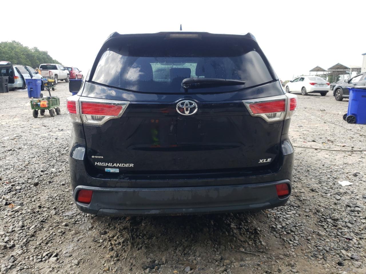 2014 Toyota Highlander Xle VIN: 5TDKKRFHXES014867 Lot: 64774695
