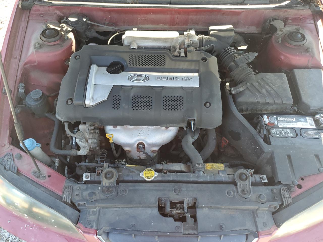 2005 Hyundai Elantra Gls VIN: KMHDN46D35U043392 Lot: 62633435