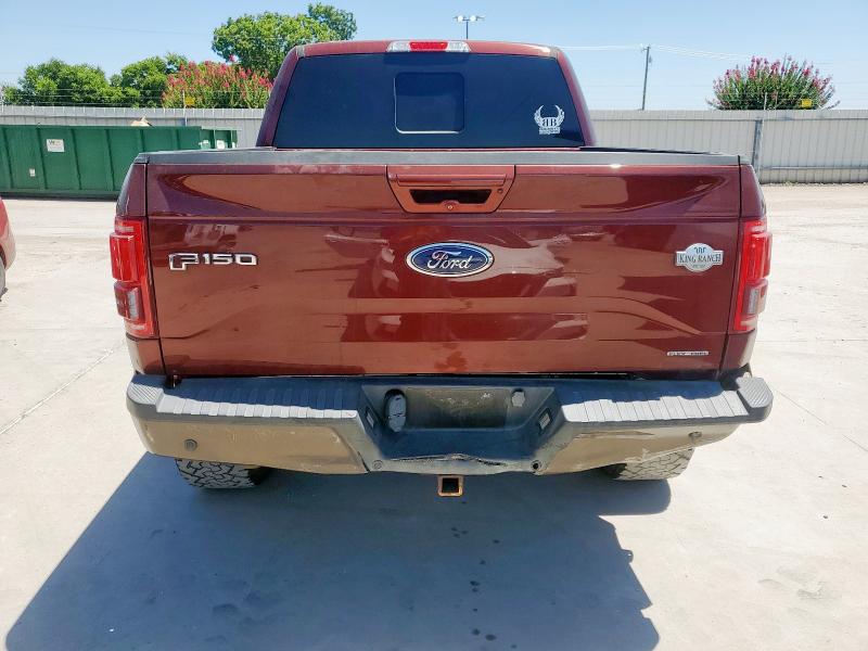 Пикапы FORD F-150 2016 Бургунди