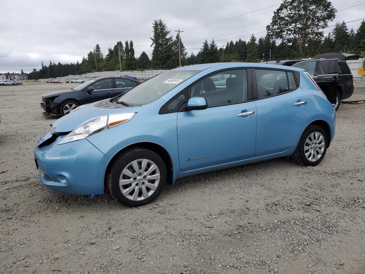 2015 Nissan Leaf S VIN: 1N4AZ0CP8FC316665 Lot: 64900915