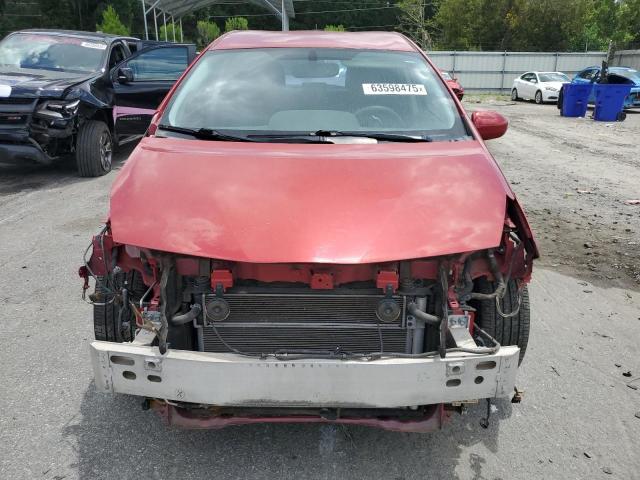  TOYOTA PRIUS 2012 Czerwony