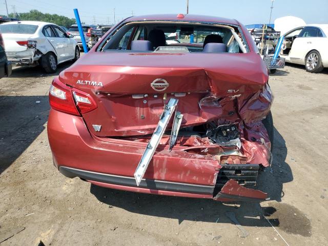  NISSAN ALTIMA 2017 Czerwony