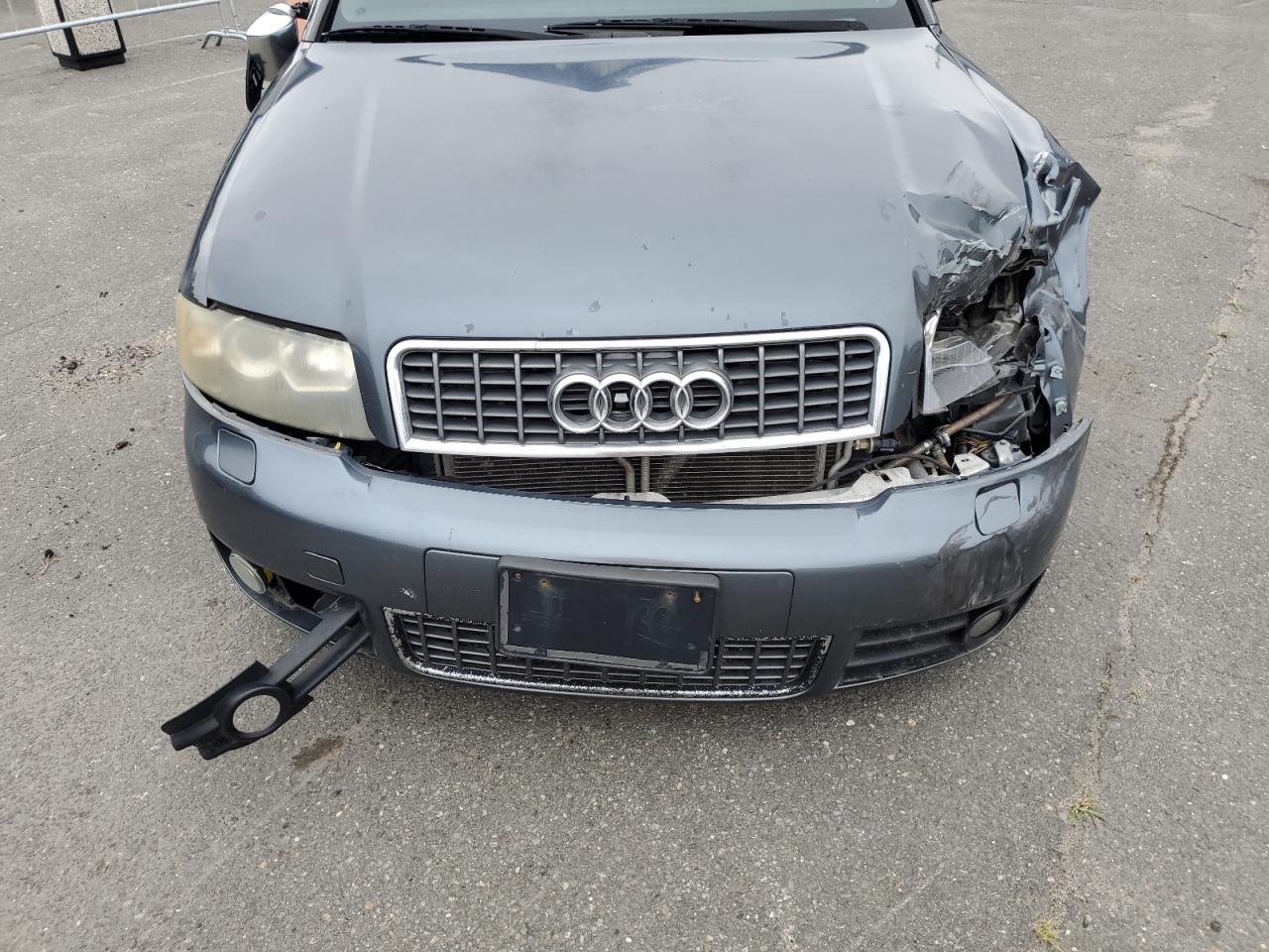 2004 Audi S4 VIN: WAUPL58EX4A106889 Lot: 64686935