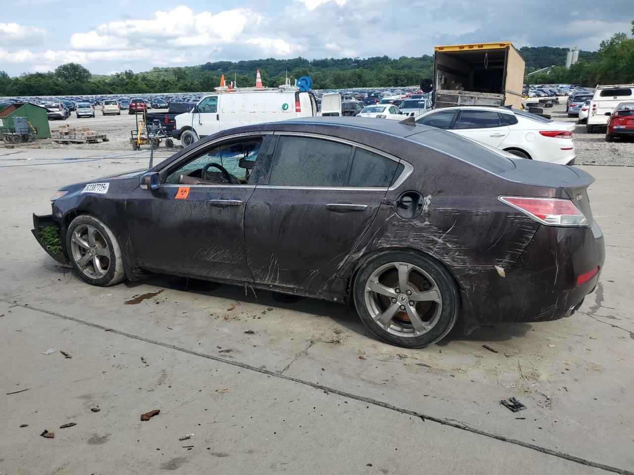 2009 Acura Tl brown null gas 19UUA96539A005594 photo #3