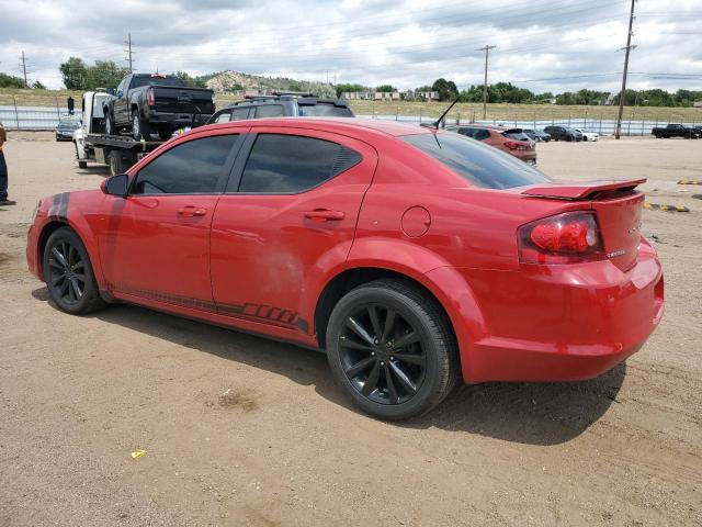 Sedans DODGE AVENGER 2014 Czerwony