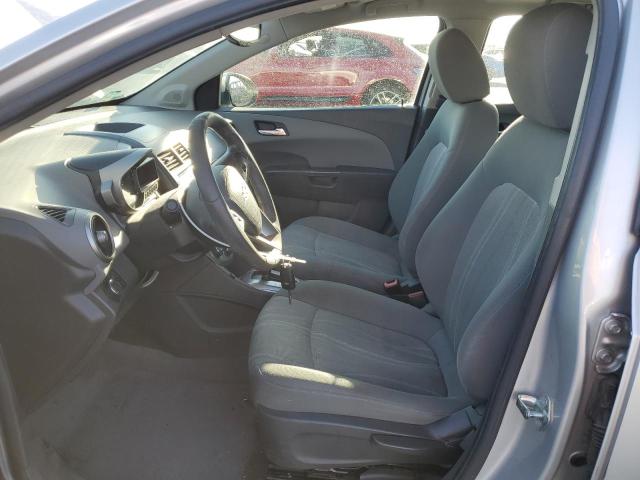  CHEVROLET SONIC 2013 Srebrny