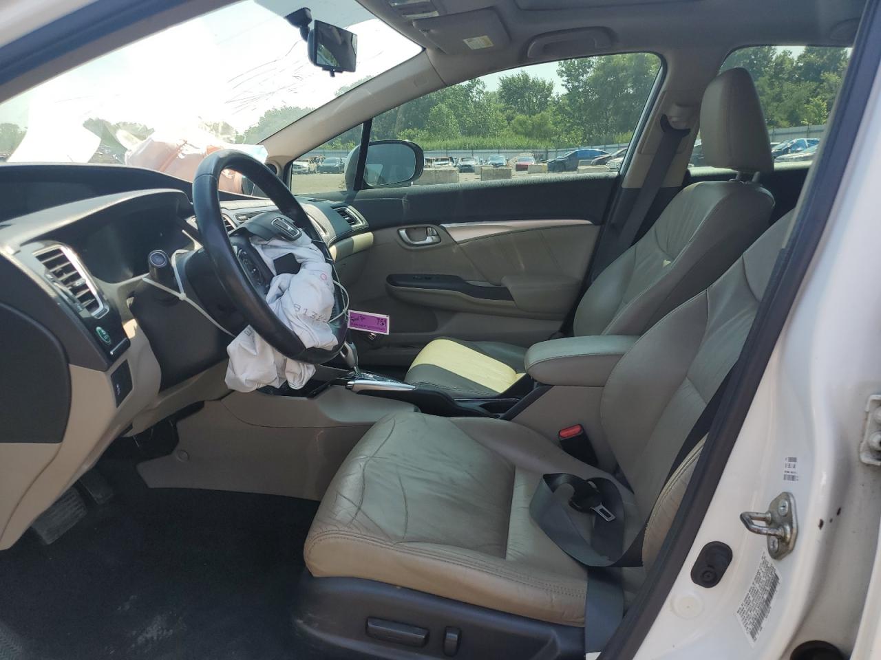 2015 Honda Civic Exl VIN: 19XFB2F97FE010451 Lot: 65643885