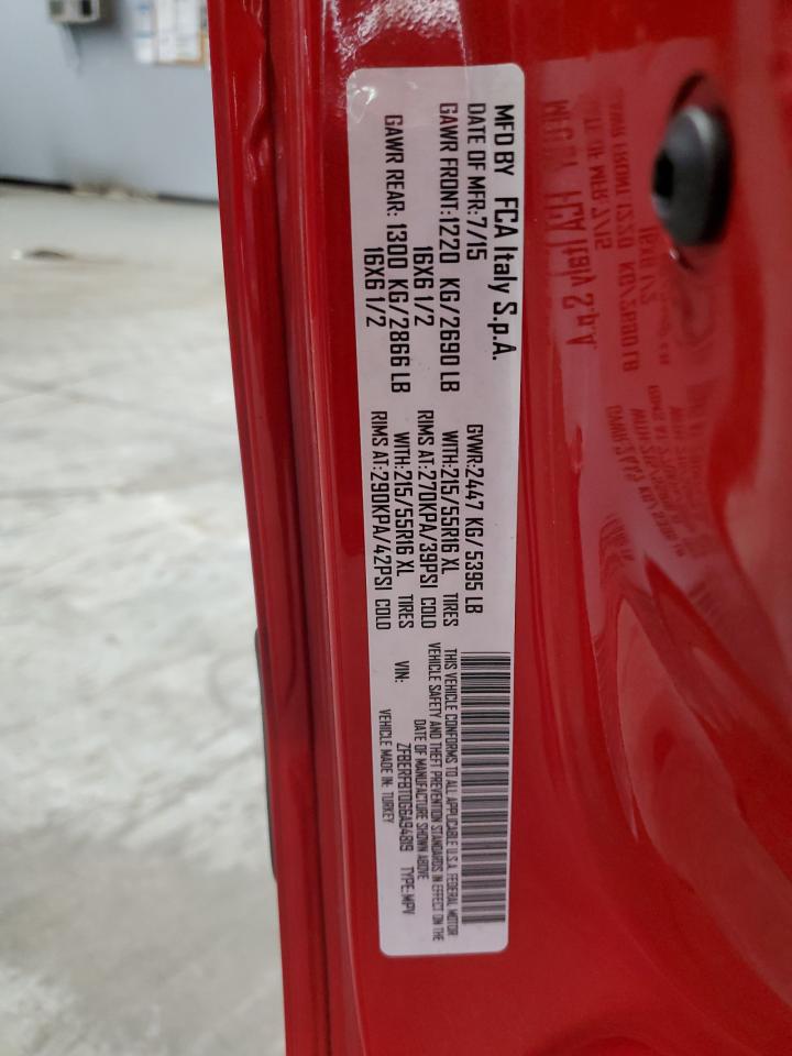 2016 Ram Promaster City Slt VIN: ZFBERFBT0G6A94819 Lot: 61466835