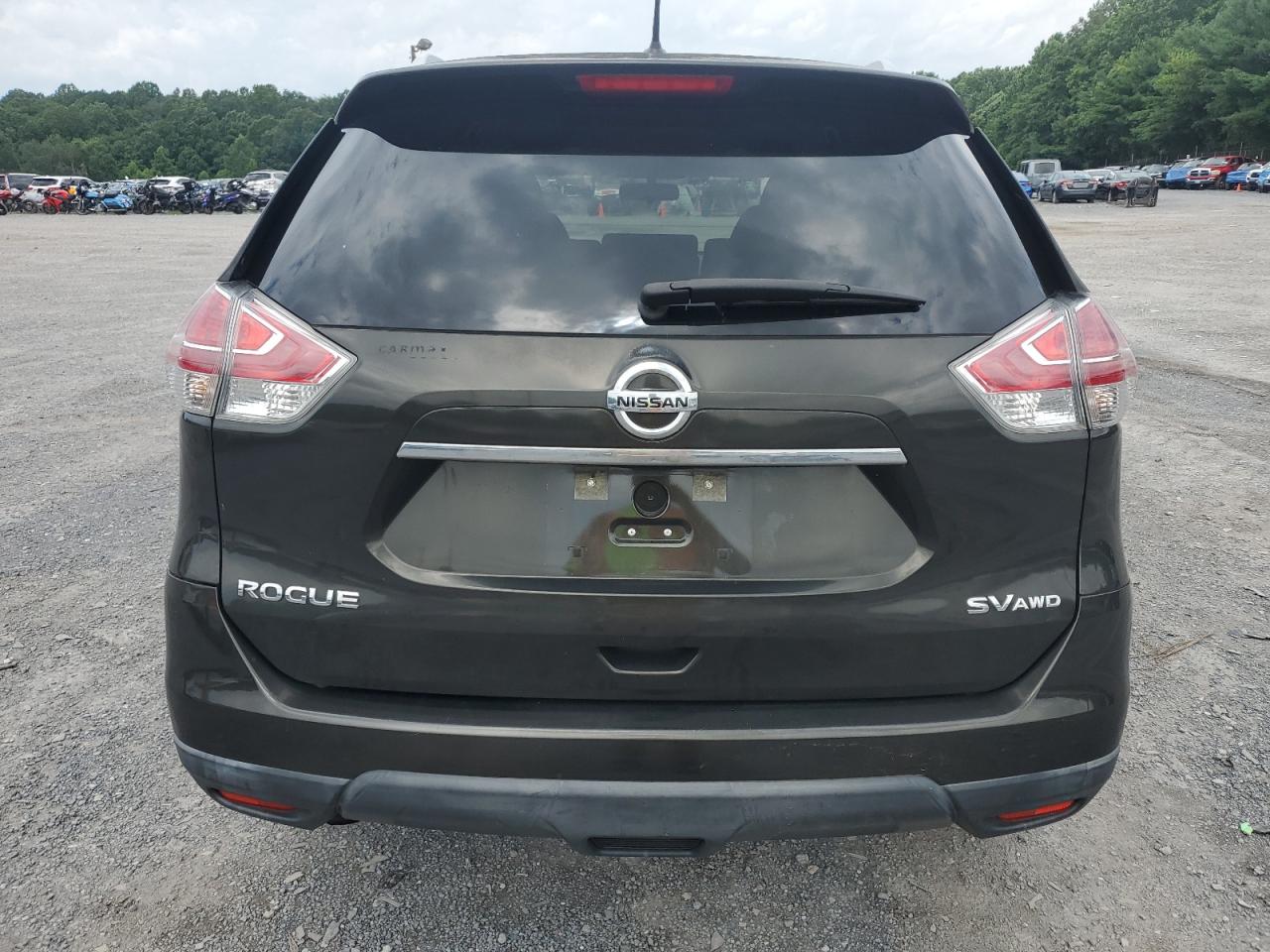 2016 Nissan Rogue S VIN: KNMAT2MV4GP643126 Lot: 64859425