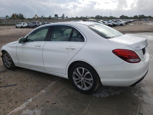  MERCEDES-BENZ C-CLASS 2015 Biały