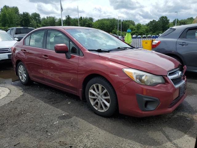 Sedans SUBARU IMPREZA 2013 Burgundy