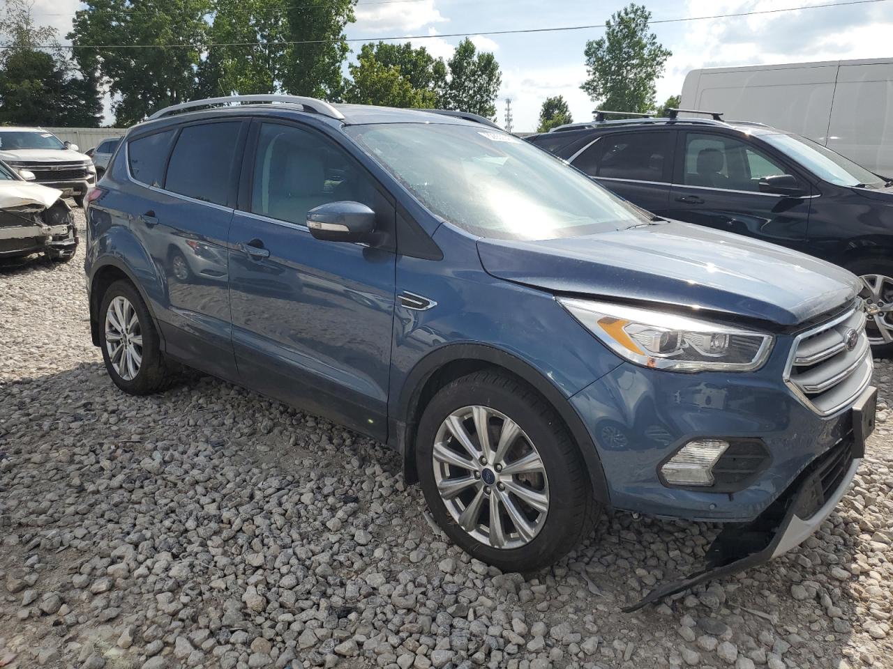 2018 Ford Escape Titanium VIN: 1FMCU9J97JUB77234 Lot: 62850545