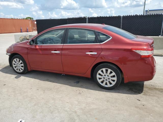  NISSAN SENTRA 2015 Red