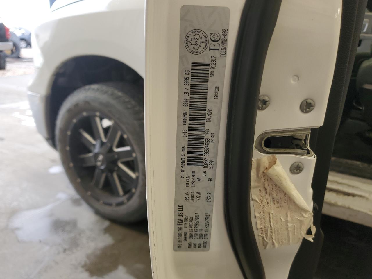 2016 Ram 1500 Slt VIN: 1C6RR7LG6GS244269 Lot: 62779915