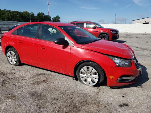 Sedans CHEVROLET CRUZE 2015 Red