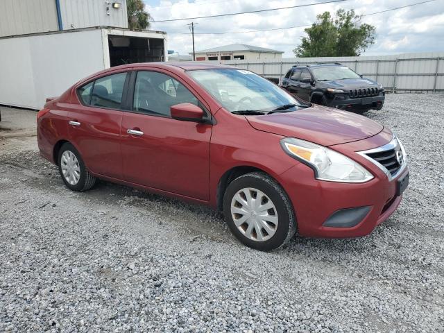  NISSAN VERSA 2017 Red