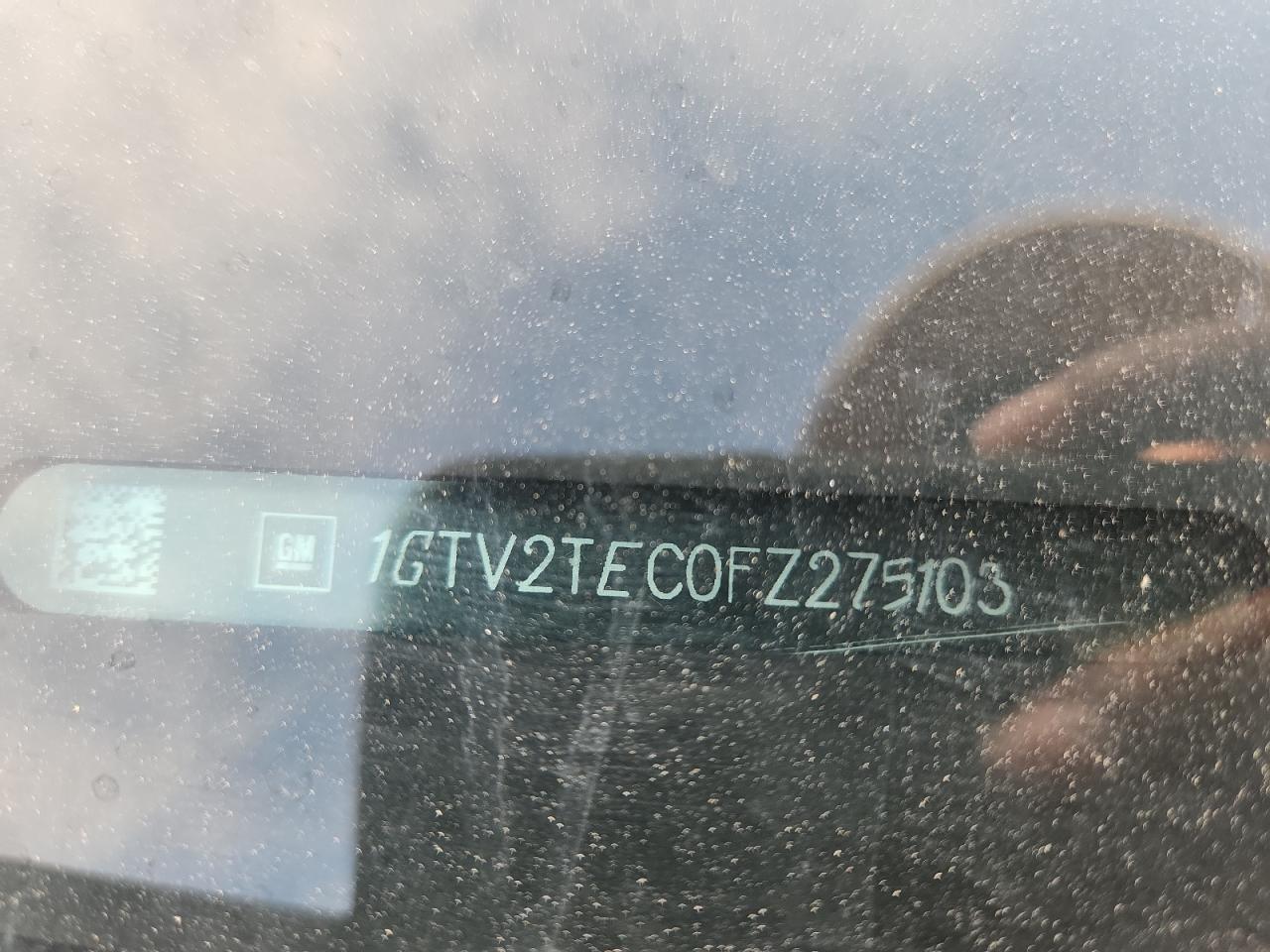 2015 GMC Sierra K1500 VIN: 1GTV2TEC0FZ275103 Lot: 65980515