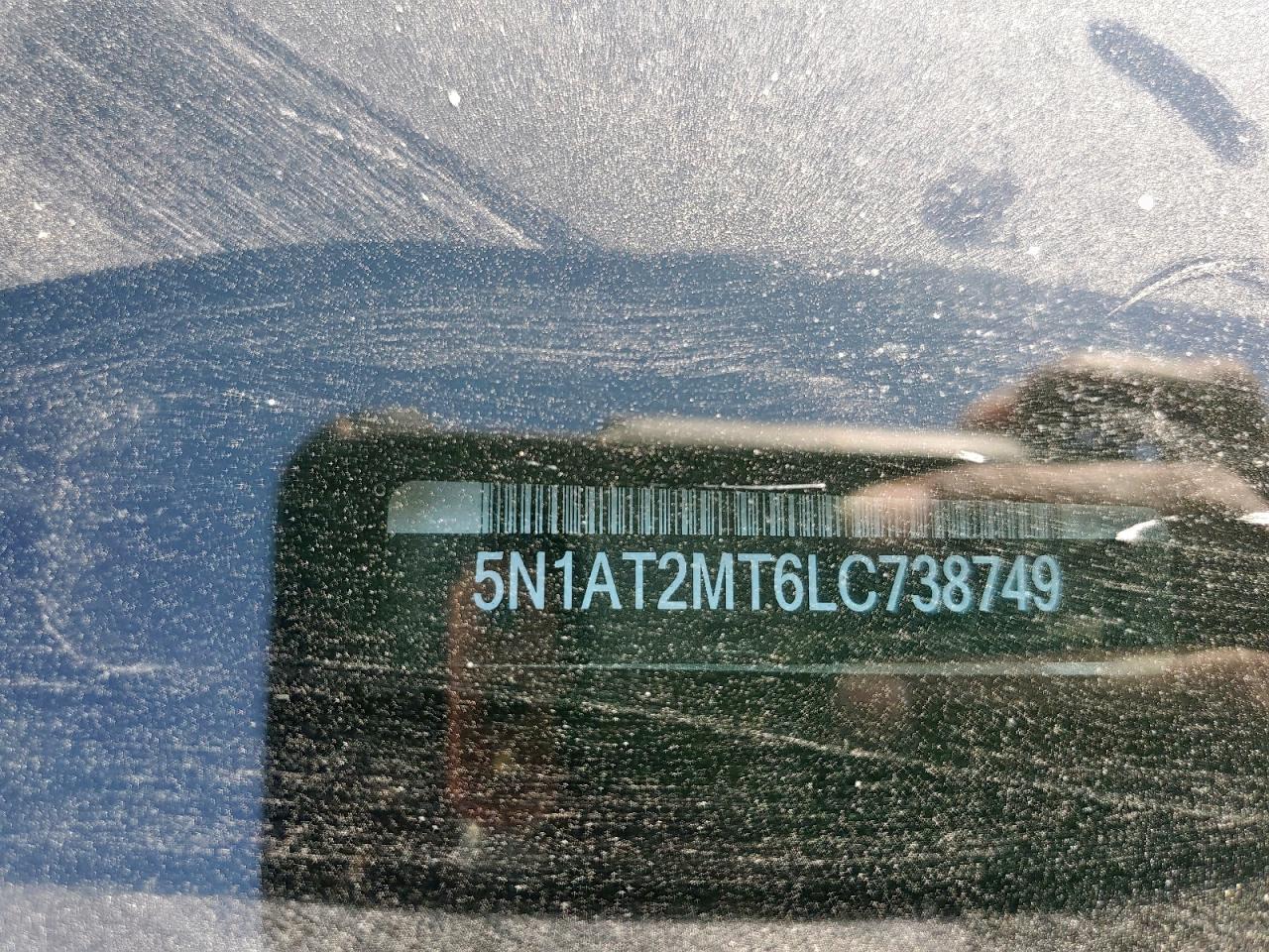 2020 Nissan Rogue S VIN: 5N1AT2MT6LC738749 Lot: 65277115
