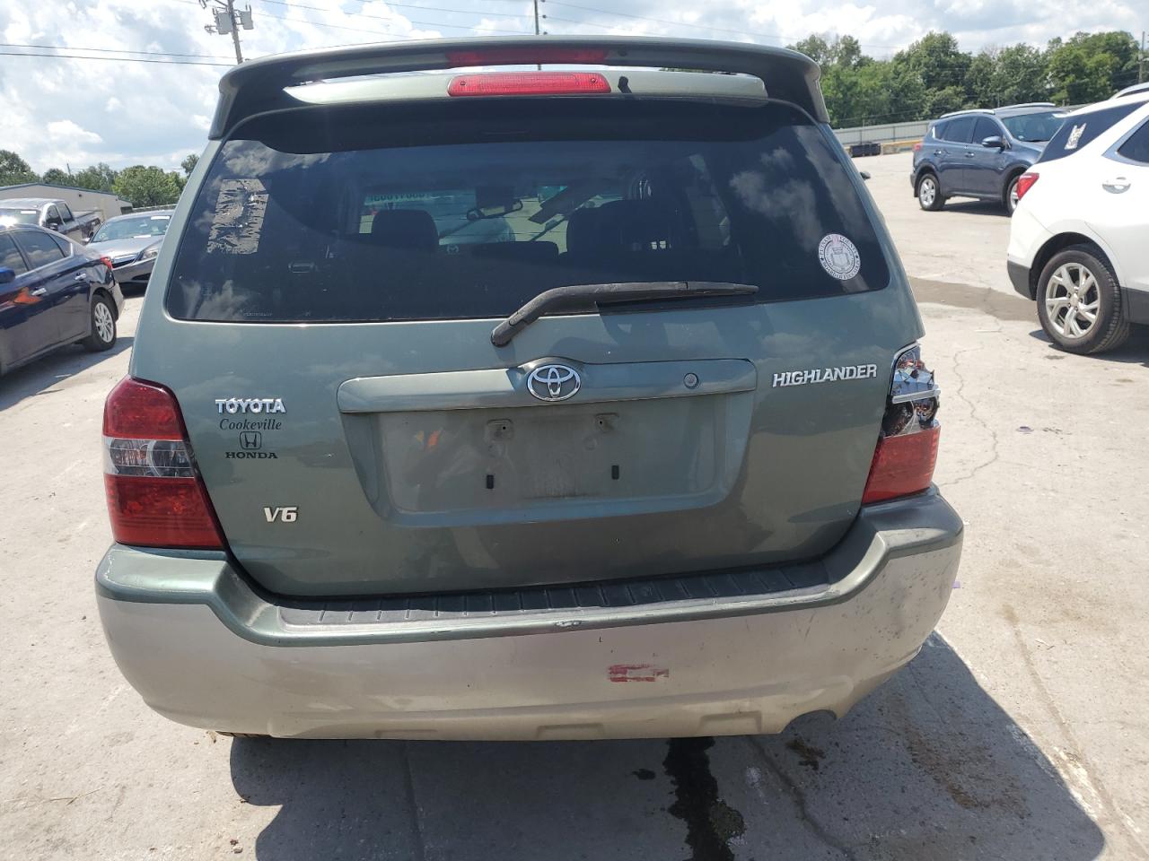 2005 Toyota Highlander Limited VIN: JTEDP21A750043317 Lot: 63817665