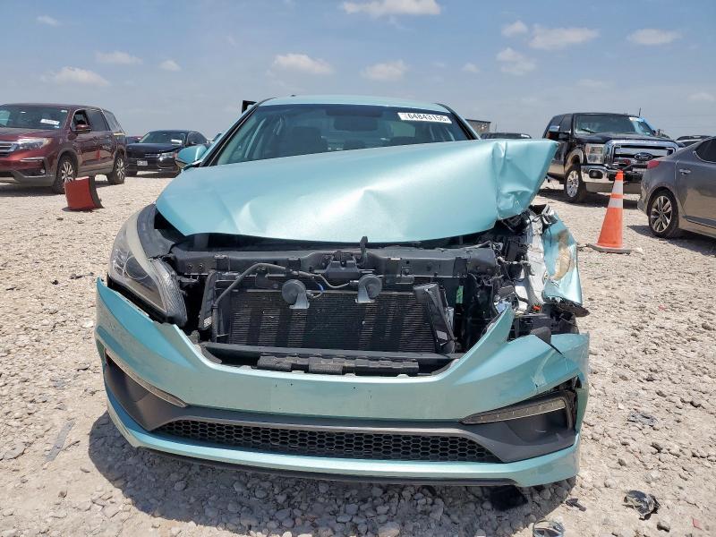  HYUNDAI SONATA 2017 Turquoise