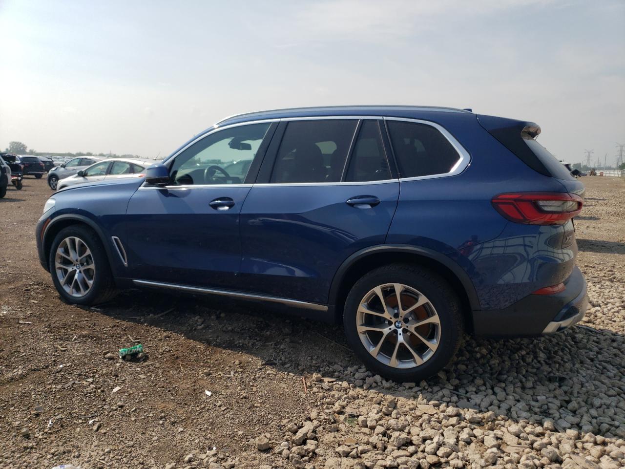 2020 BMW X5 xDrive40I blue null gas 5UXCR6C04LLL76283 photo #3