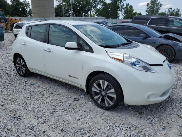  NISSAN LEAF 2015 White
