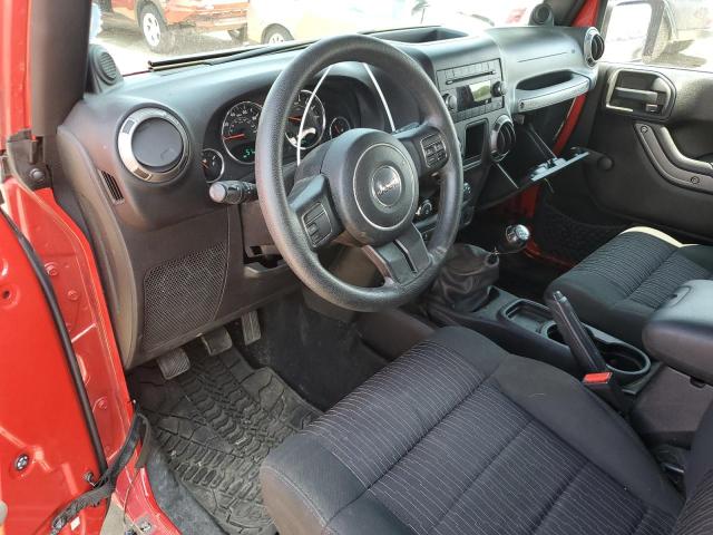  JEEP WRANGLER 2012 Czerwony