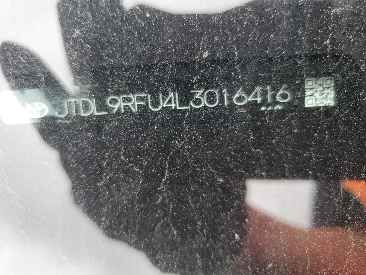 2020 Toyota Prius Le VIN: JTDL9RFU4L3016416 Lot: 64112455
