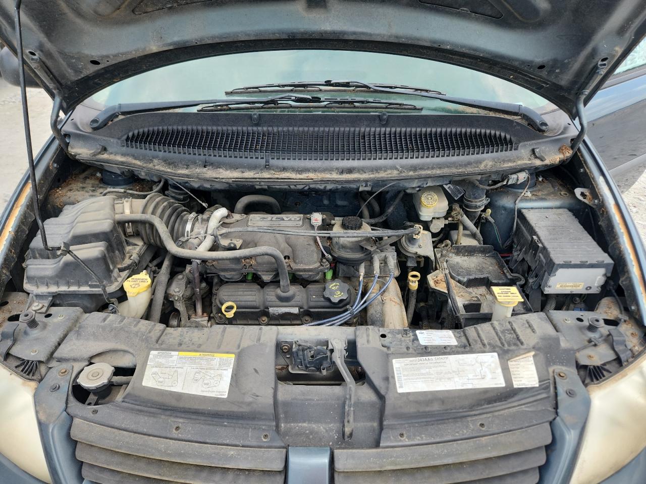 2005 Dodge Caravan Sxt VIN: 1D4GP45RX5B406343 Lot: 63602765