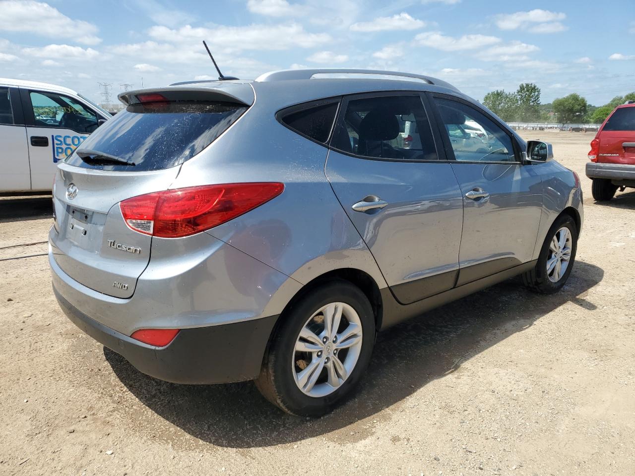 2010 Hyundai Tucson Gls VIN: KM8JUCAC9AU033720 Lot: 65290215