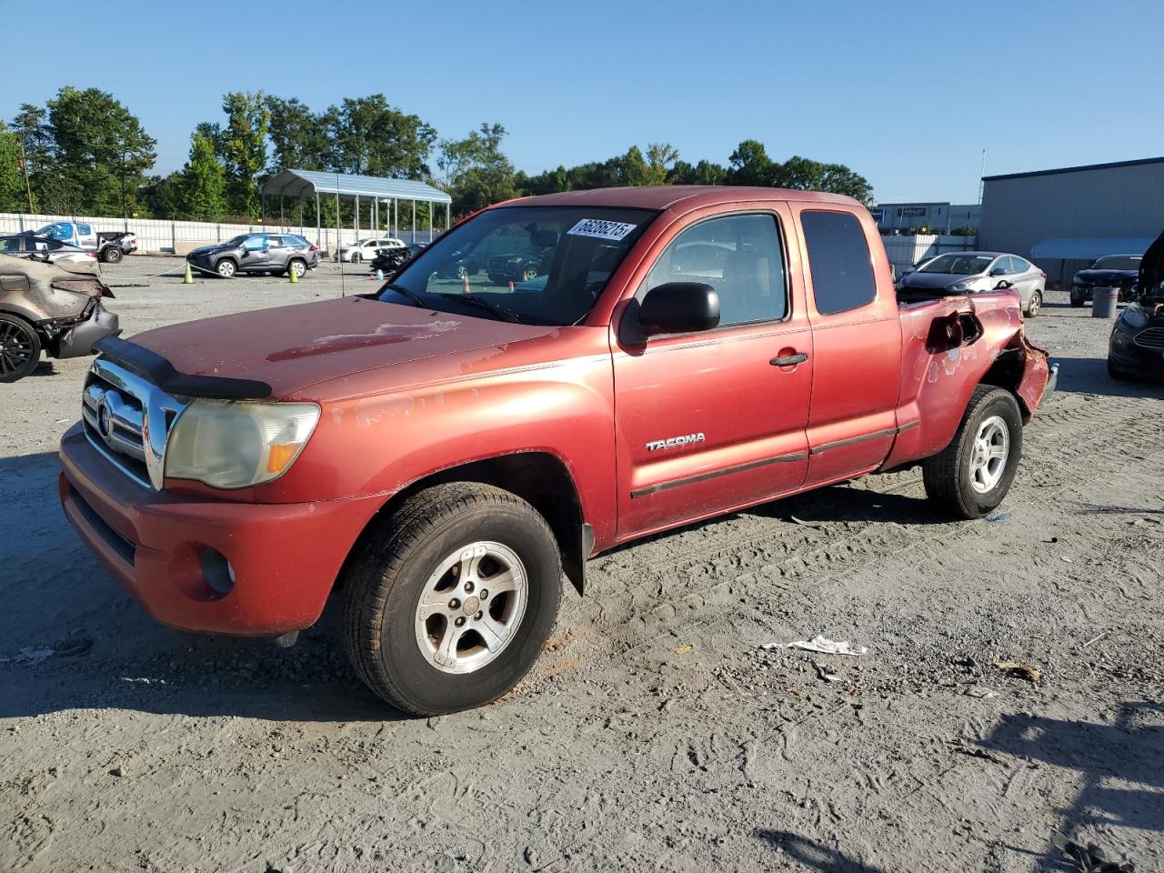 2005 Toyota Tacoma Access Cab VIN: 5TETX22N05Z013884 Lot: 66286215