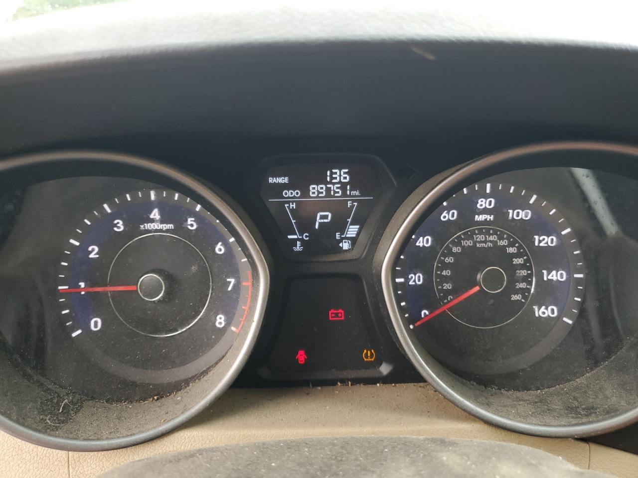 2013 Hyundai Elantra Gls VIN: 5NPDH4AE8DH196421 Lot: 64014315