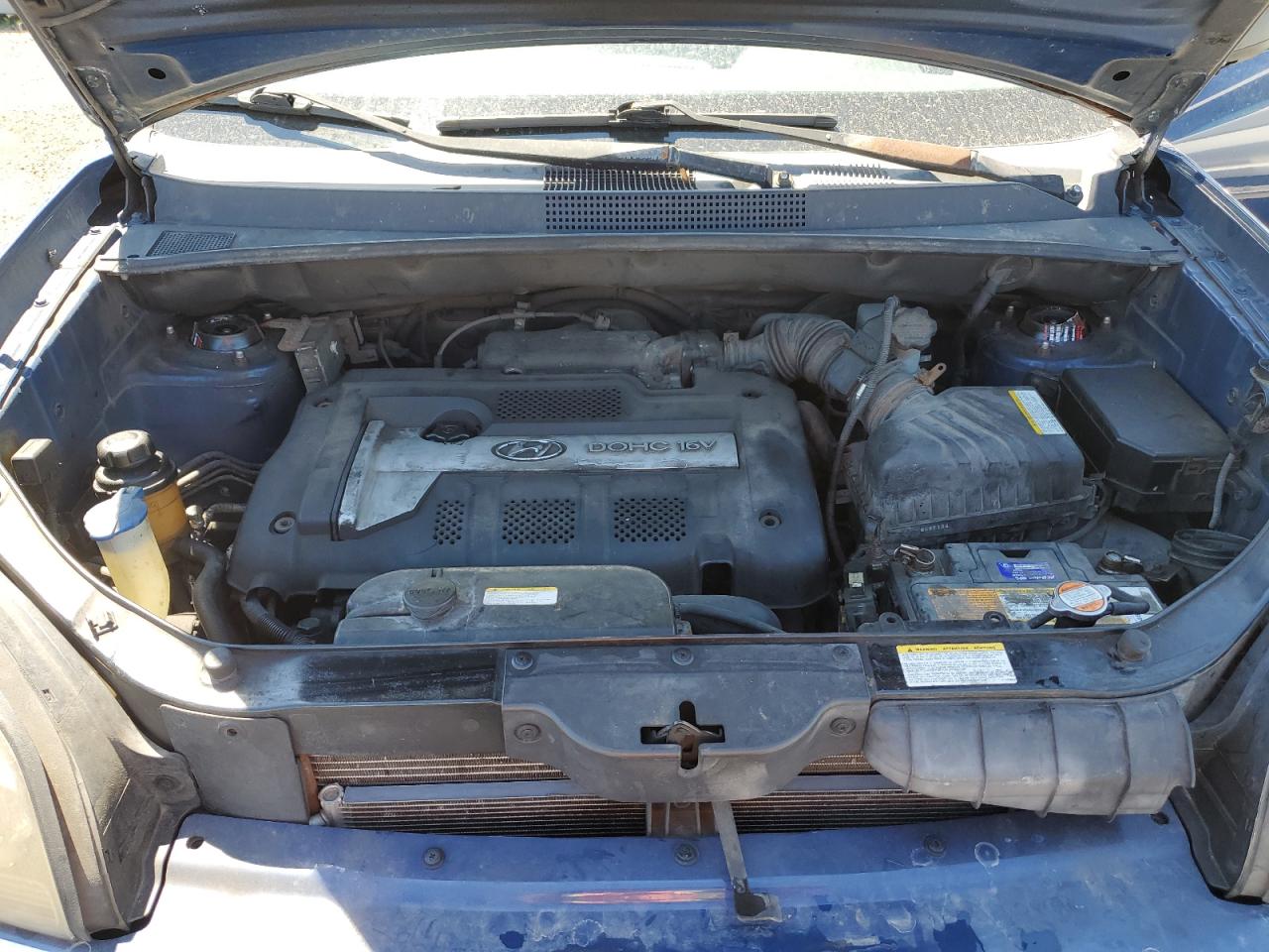 2006 Hyundai Tucson Gl VIN: KM8JM12B76U251656 Lot: 61227515