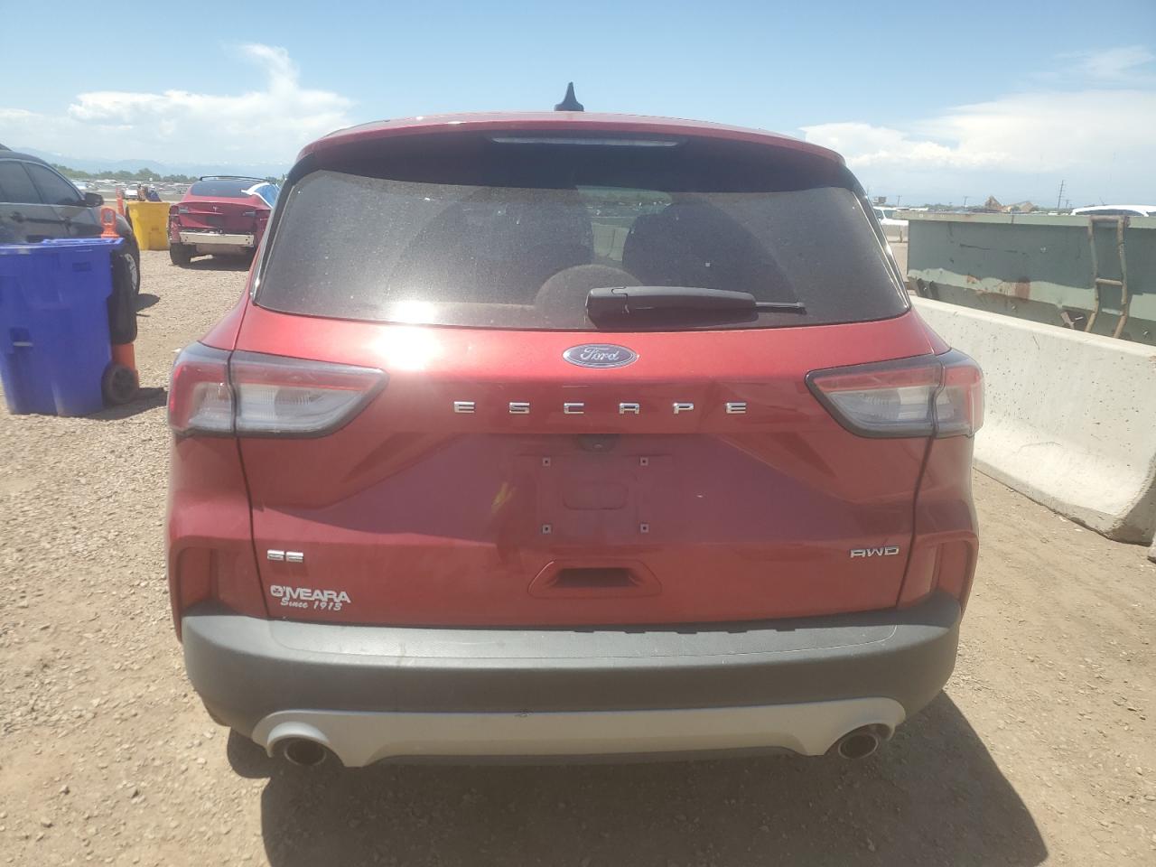 2022 Ford Escape Se VIN: 1FMCU9G68NUB16624 Lot: 63288215