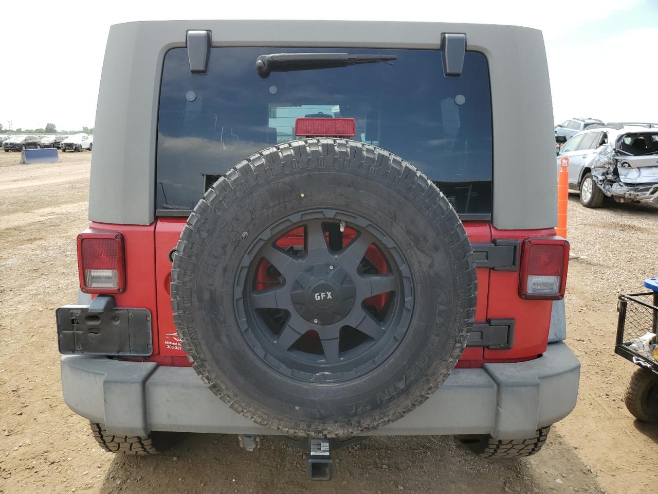 2008 Jeep Wrangler Unlimited Rubicon VIN: 1J4GA69158L655186 Lot: 64682765