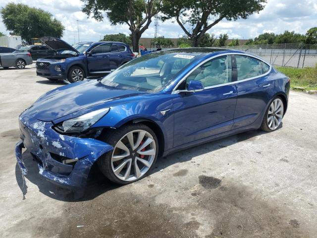  TESLA MODEL 3 2019 Granatowy