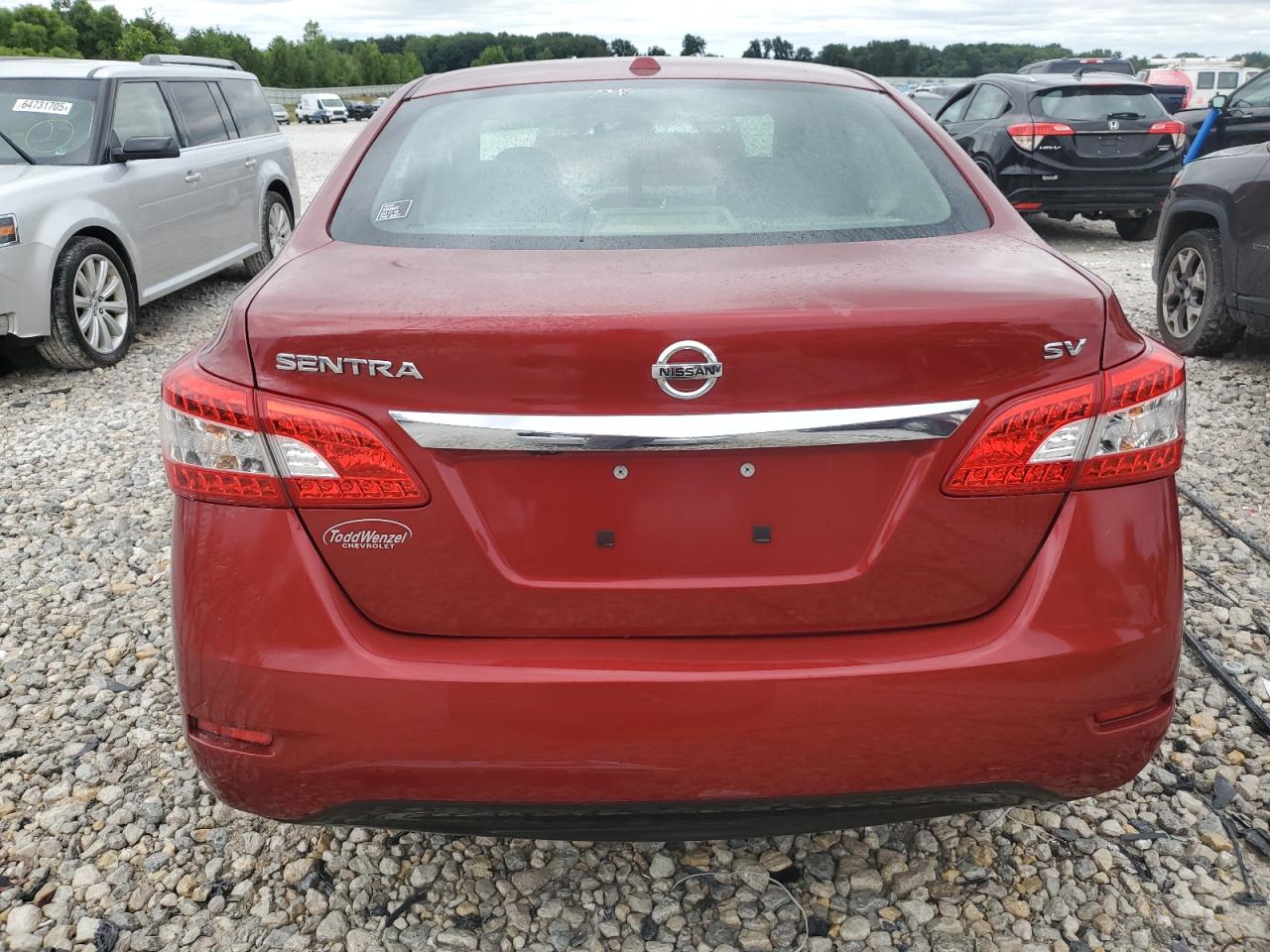 2015 Nissan Sentra S VIN: 3N1AB7AP1FL652739 Lot: 63754785