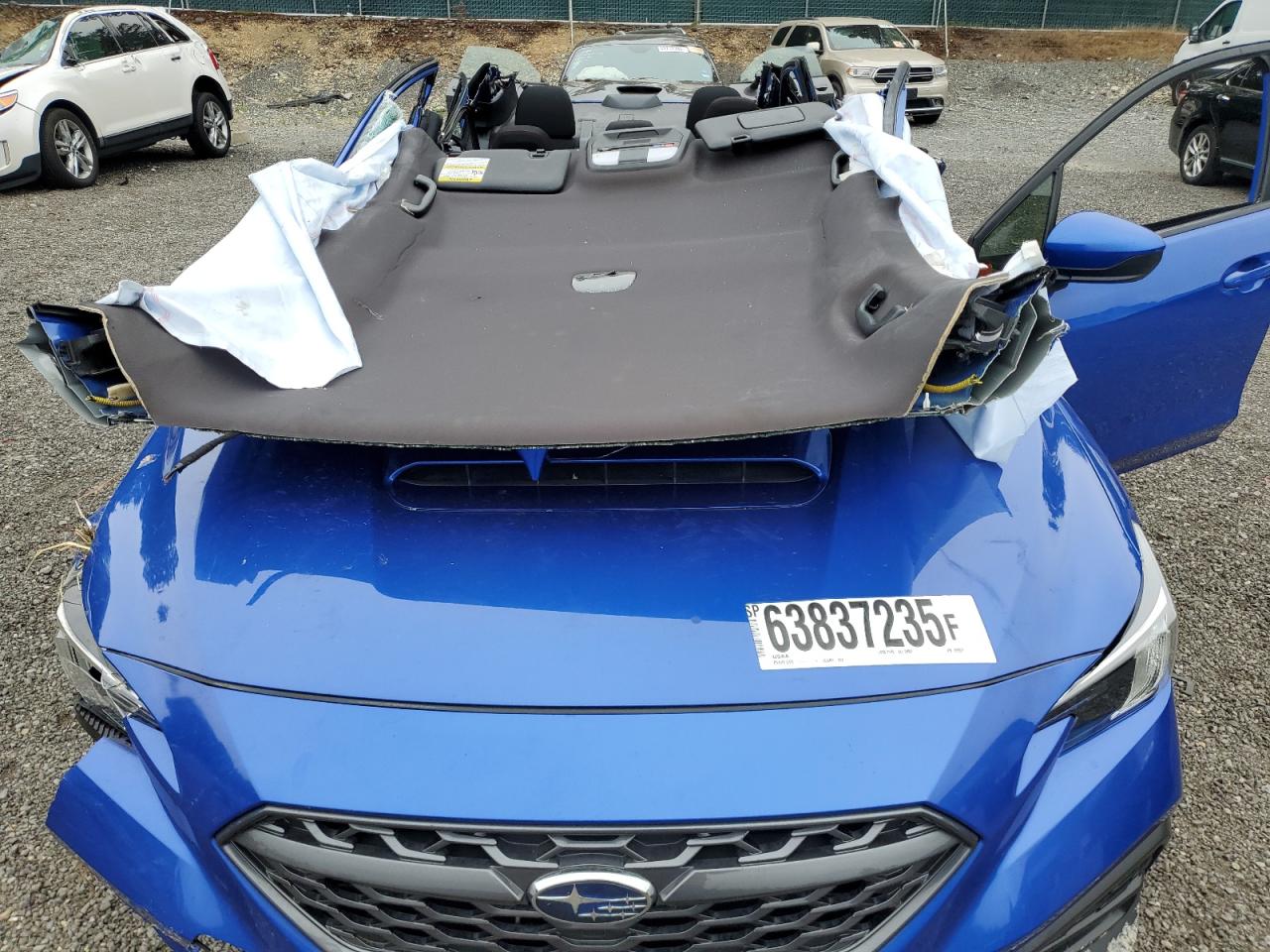 2022 Subaru Wrx Premium VIN: JF1VBAH69N8010071 Lot: 63837235