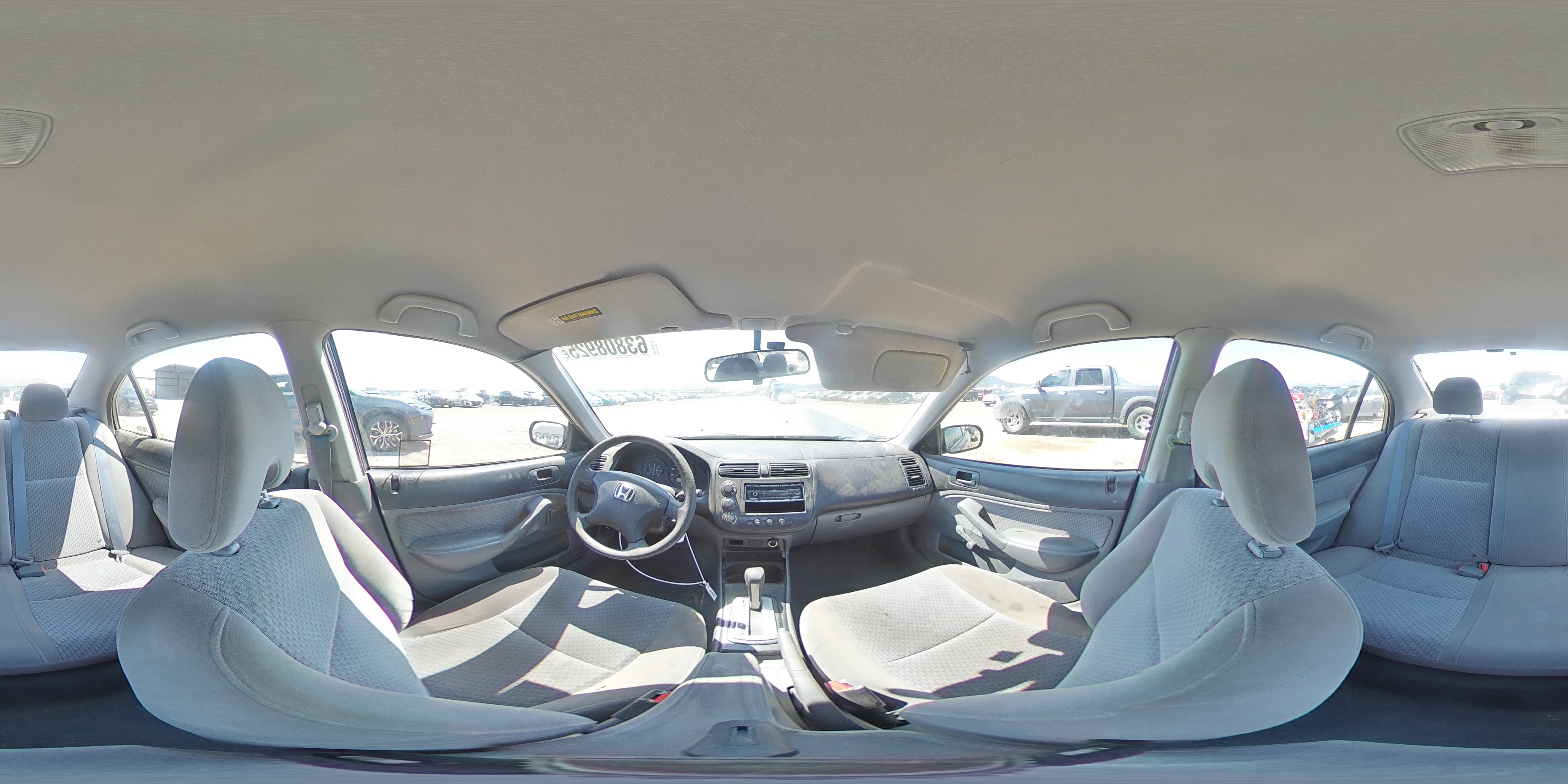 2005 Honda Civic Dx Vp VIN: 2HGES16365H582651 Lot: 63808925