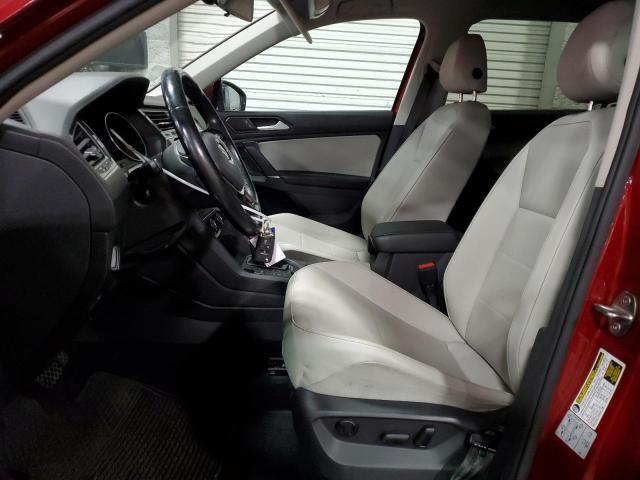  VOLKSWAGEN TIGUAN 2018 Красный