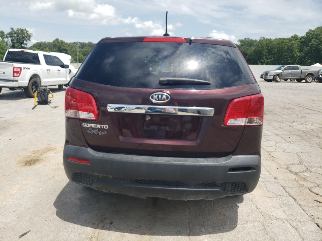 2013 Kia Sorento Lx VIN: 5XYKT3A16DG376940 Lot: 62876415