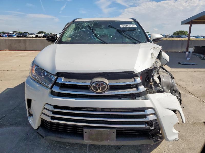  TOYOTA HIGHLANDER 2017 White