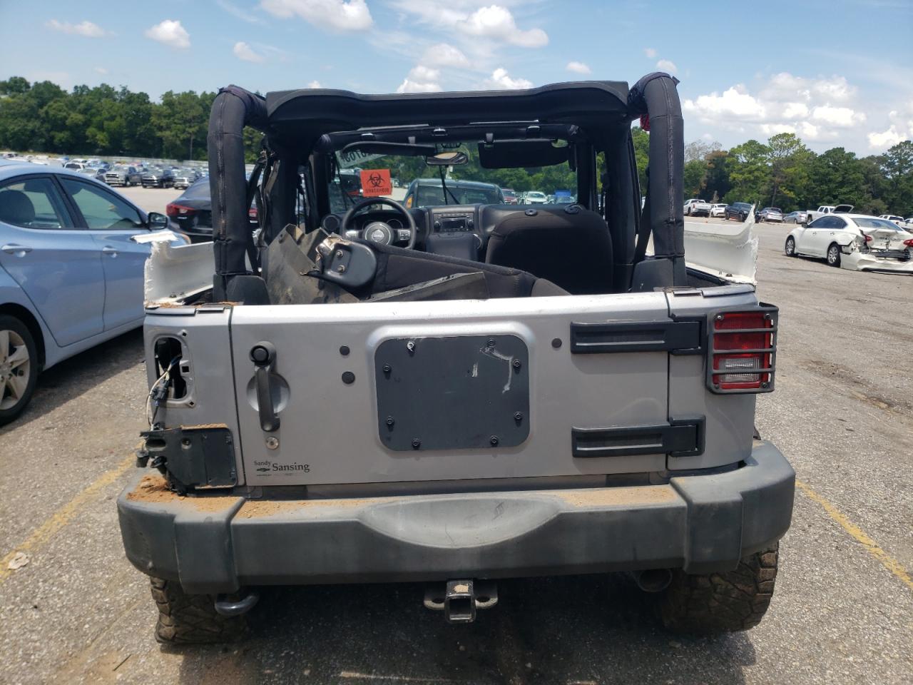 2016 Jeep Wrangler Sport VIN: 1C4AJWAG4GL257591 Lot: 64123765
