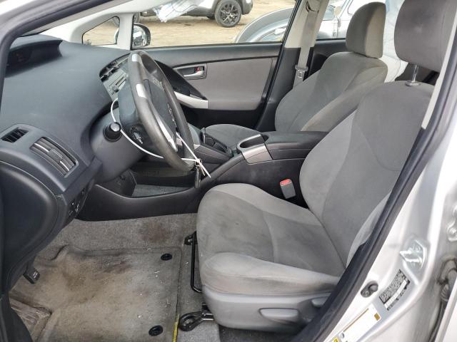 Hatchbacks TOYOTA PRIUS 2014 Srebrny