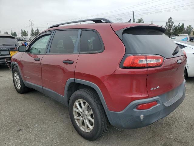  JEEP GRAND CHER 2016 Burgundy