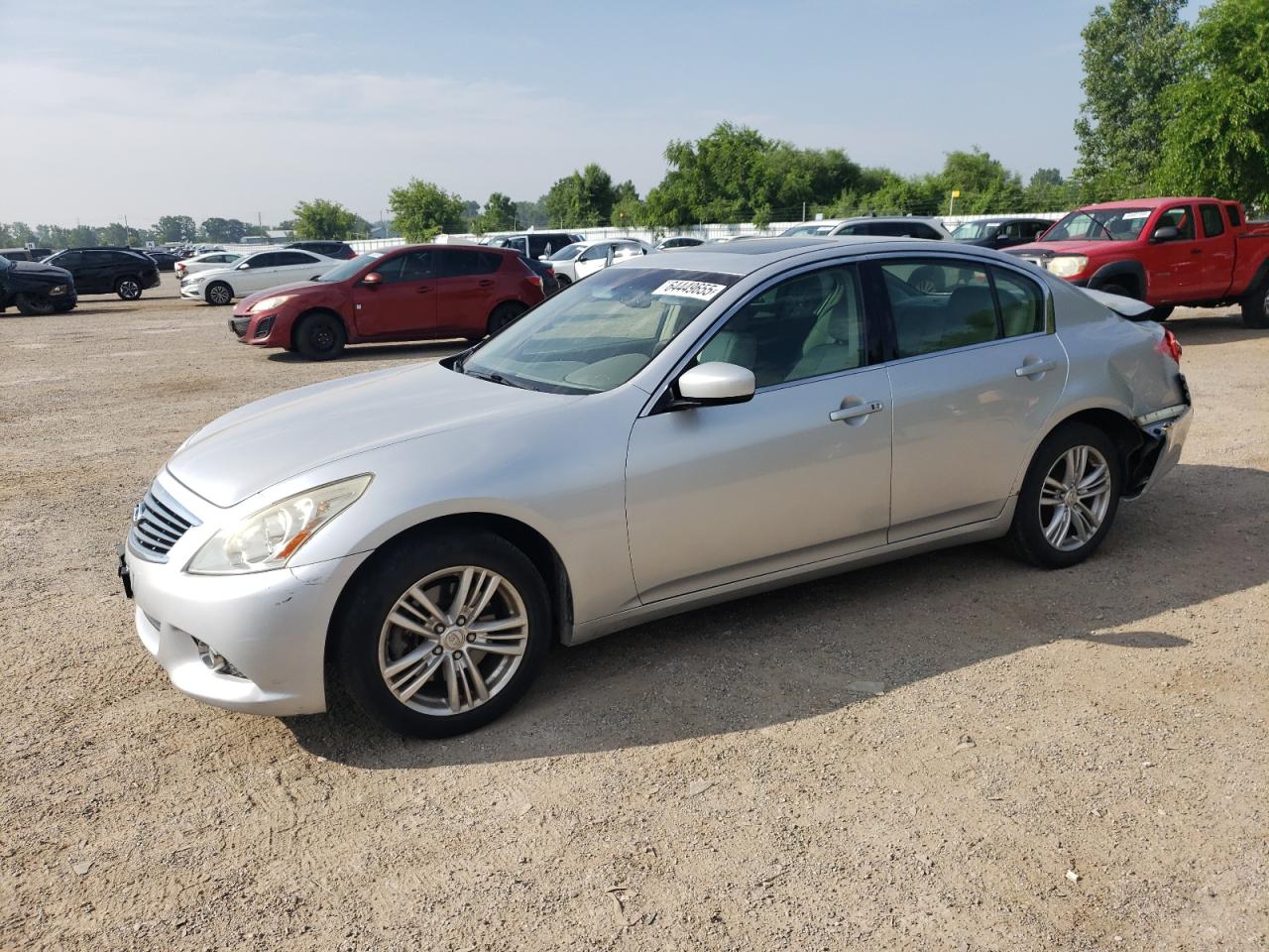 2010 Infiniti G37 VIN: JN1CV6AR6AM460372 Lot: 64449655