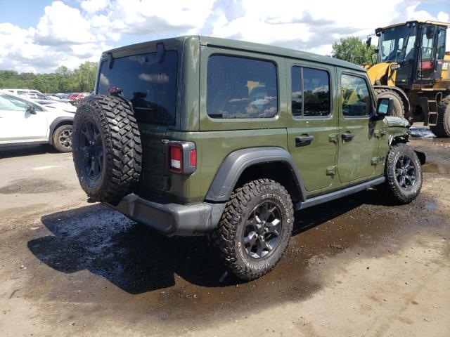  JEEP WRANGLER 2021 Зеленый